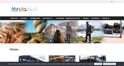 Desktop Screenshot of mirutafacil.com